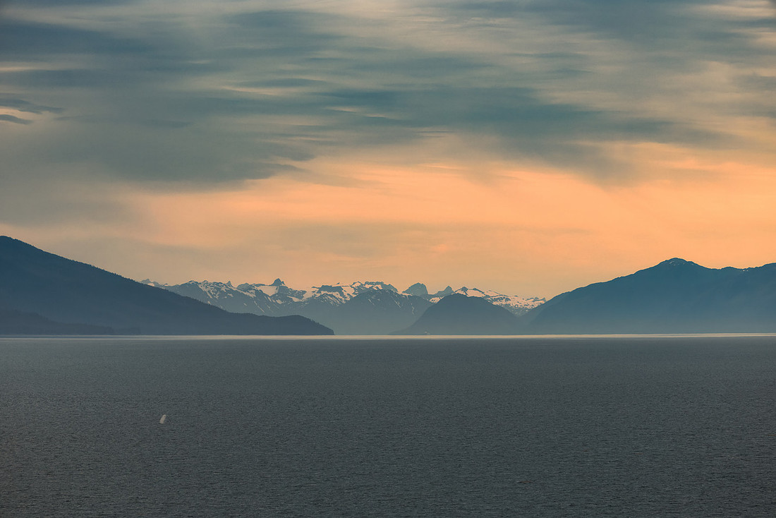 Alaskan Morning Whale Blow
