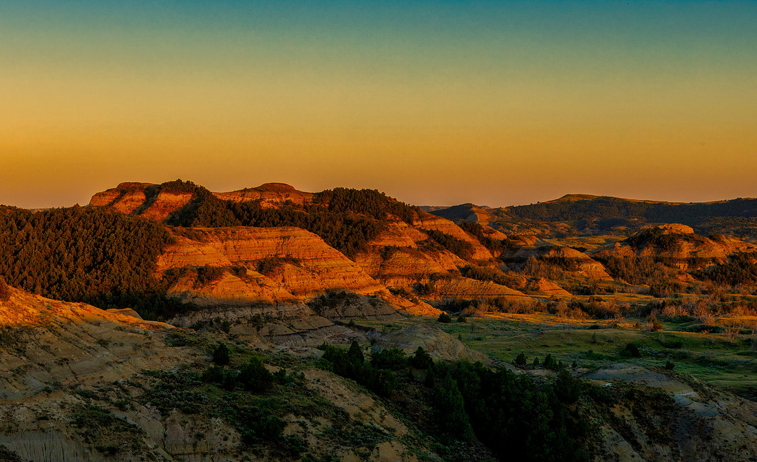 Sunsets of Theodore Roosevelt National Park-2