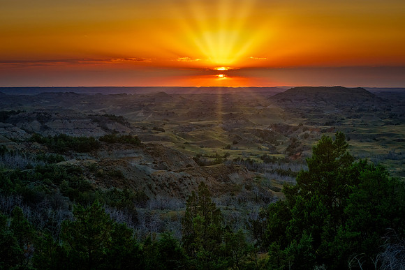 Sunsets of Theodore Roosevelt National Park-5