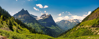 Glacier National Park Panorama