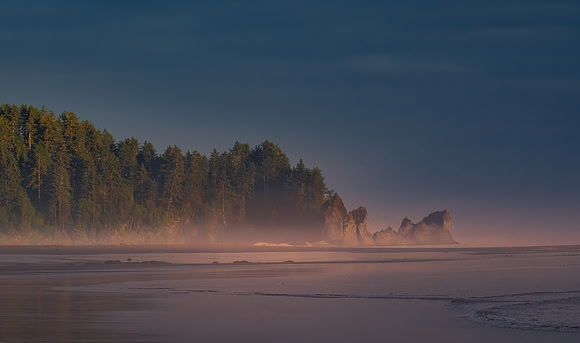 Pacific Northwest at Sunset