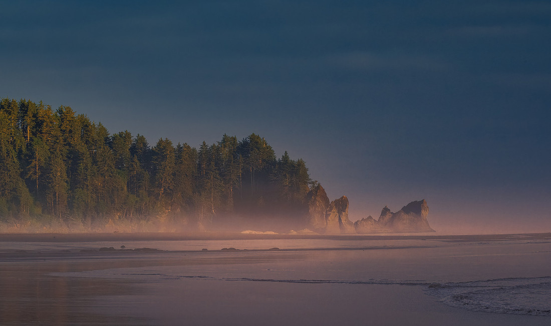 Pacific Northwest at Sunset