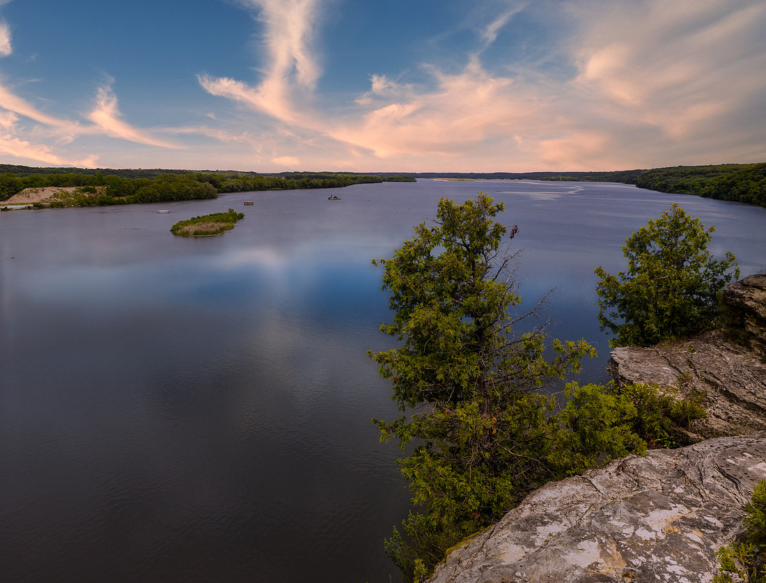The Illinois River from Lover's Leap